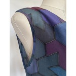 Блузка из натурального шелка Ночная альгамбра Naomi Design