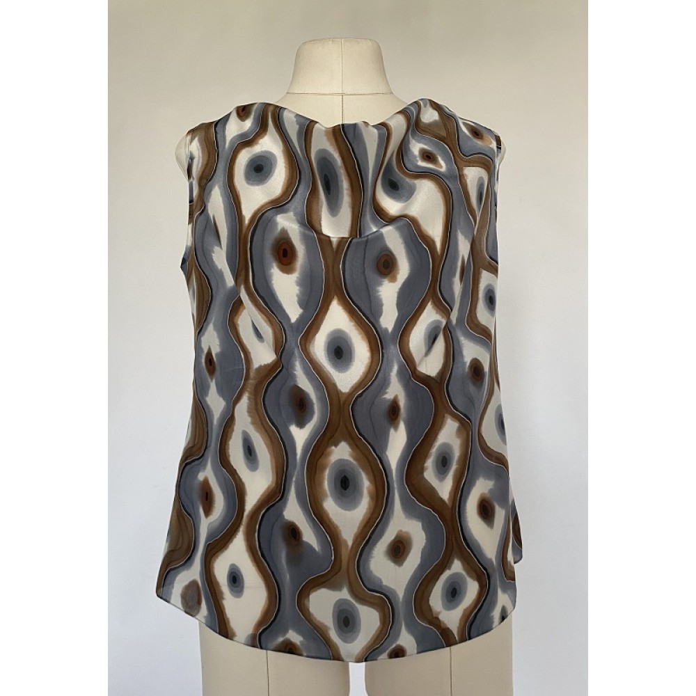 Блузка из натурального шелка Восточный базар Naomi Design 
