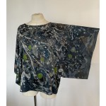 Блузка из натурального шелка Кимоно Млечный путь Naomi Design