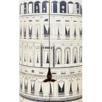 Шкаф с росписью Город Форназетти