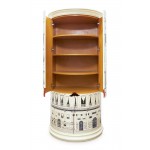 Шкаф с росписью Город Форназетти