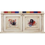 Шкаф с росписью Маскарад