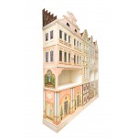 Шкаф с росписью Городок