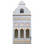 Шкаф с росписью Городок